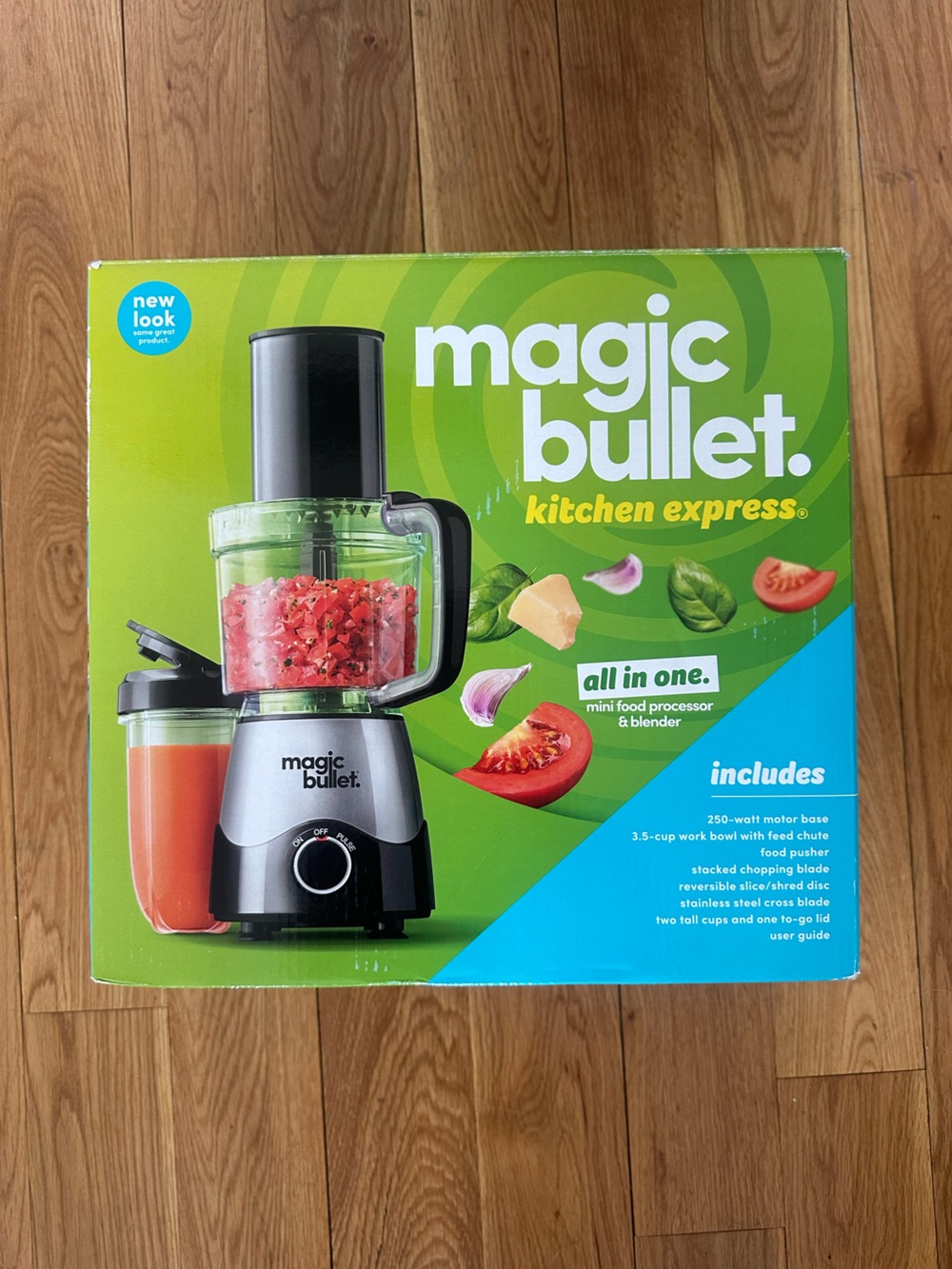 New In Box Magic Bullet Kitchen Express Mini Food Processor & Blender
